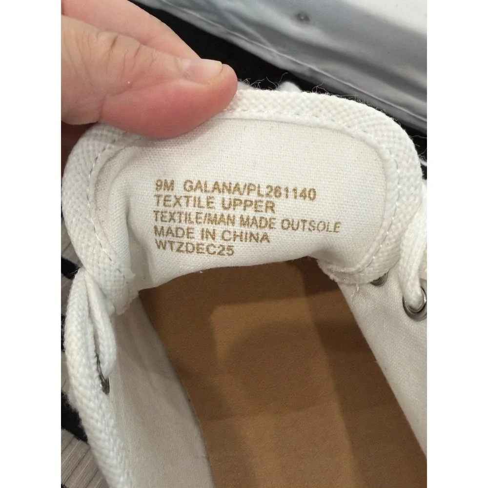 Tommy Bahama Women's White Canvas Lace-Up Espadrille Sneakers 9 Casual School